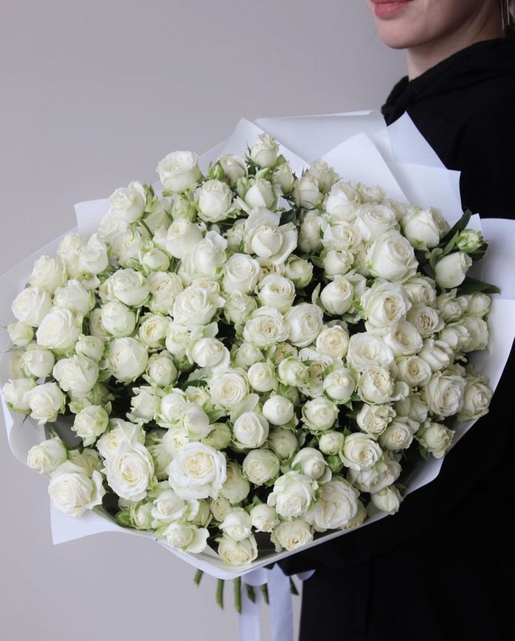 White Spray Roses Bouquet