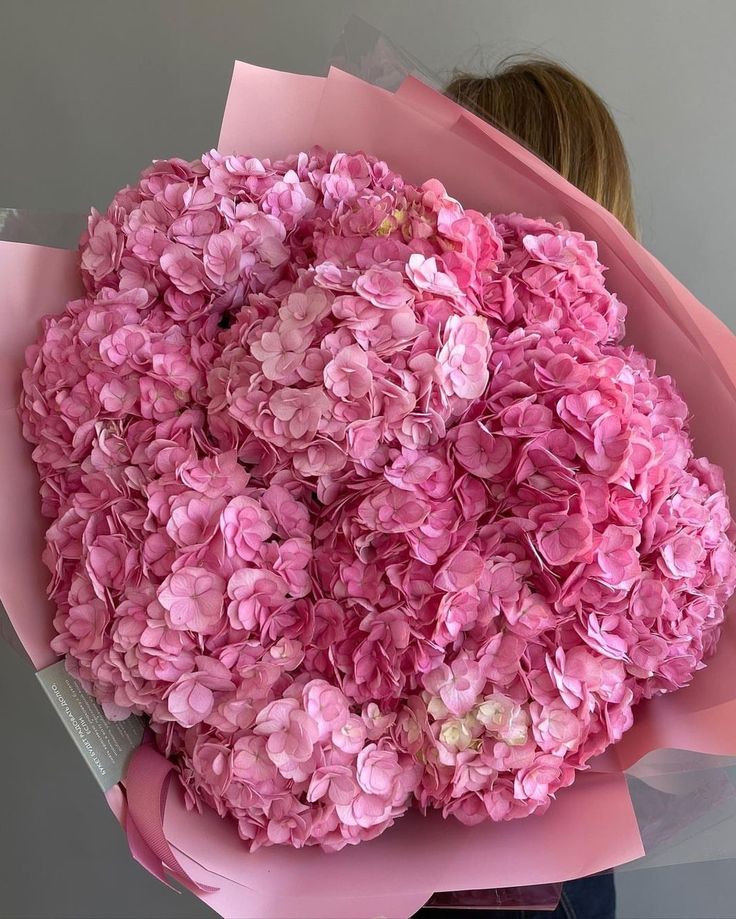 Pink Hydrangea Bouquet