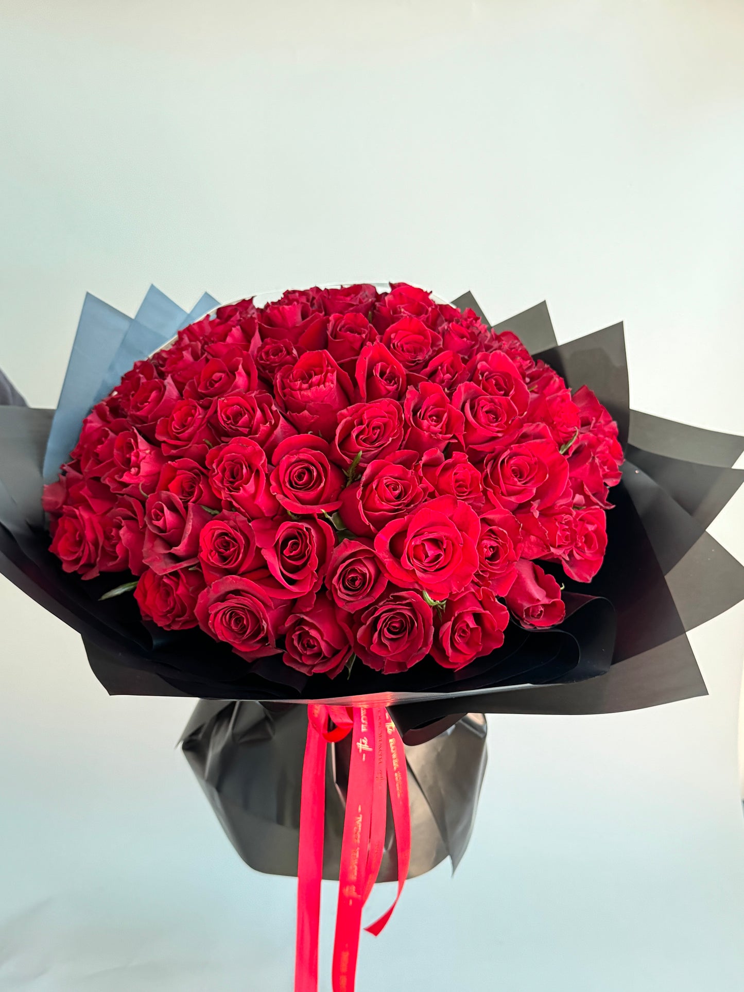 100 Red Roses Bouquet