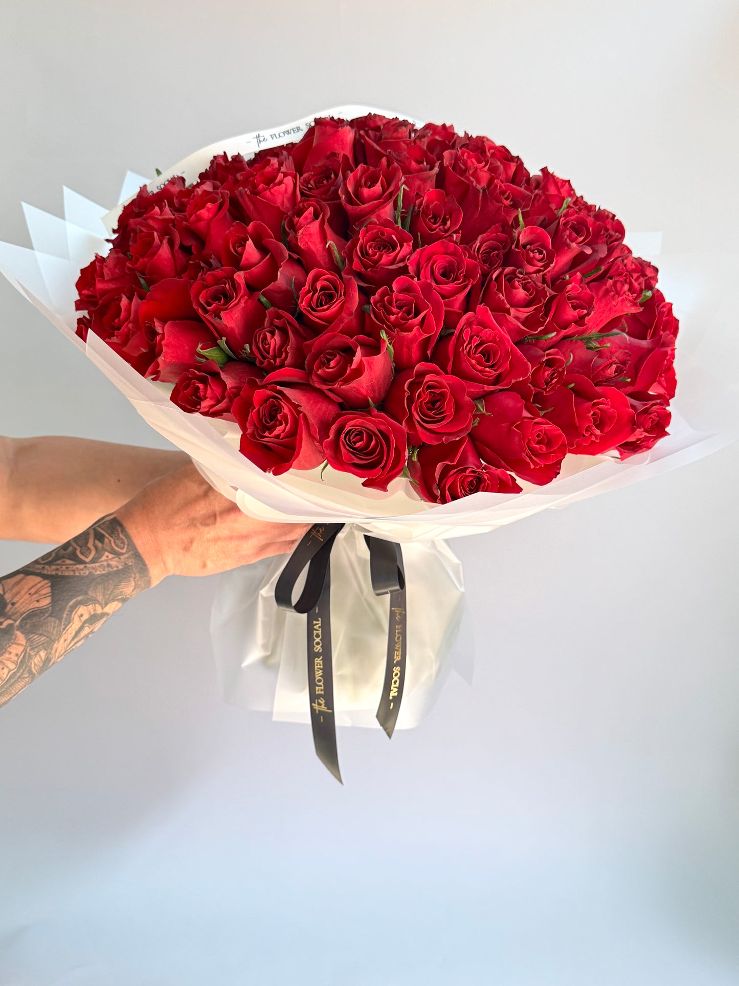 100 Red Roses