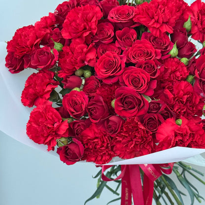 Spray Roses and Carnations Bouquet!